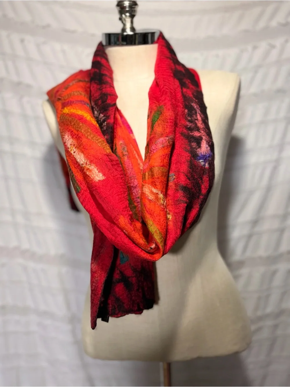 Repurposed Sari Sun Scarf